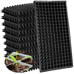 200-Hole Seedling Tray in Pakistan Large-Capacity Nursery Tray for Commercial Plant Growers