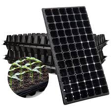 72-Hole Seedling Tray in Pakistan Reusable Plastic Nursery Tray for Gardening & Plant Propagation