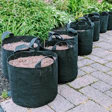 GrowMax 7 Gallon Fabric Grow Bag Ideal for Large Vegetables, Bushy Plants & Compact Trees