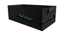 GrowBed Kiyari Bag 11x22 Inches Fabric Planter for Leafy Greens, Spices & Flowers