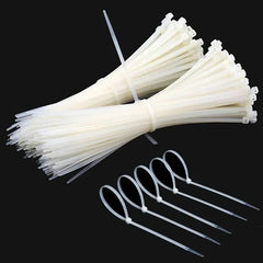 100 Pieces Nylon Cable Ties 2.5 x 150mm (Self-Locking)