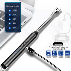 Rechargeable Electric Lighter Windproof, Flameless & Long-Lasting