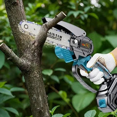 Rechargeable Chainsaw Cordless Electric Tree Cutter | Home & Garden Tools