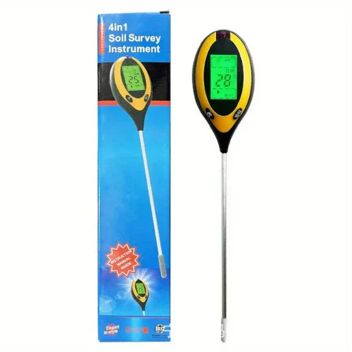 4-in-1 Digital Soil Meter in Pakistan  pH, Moisture, Temperature & Light Tester