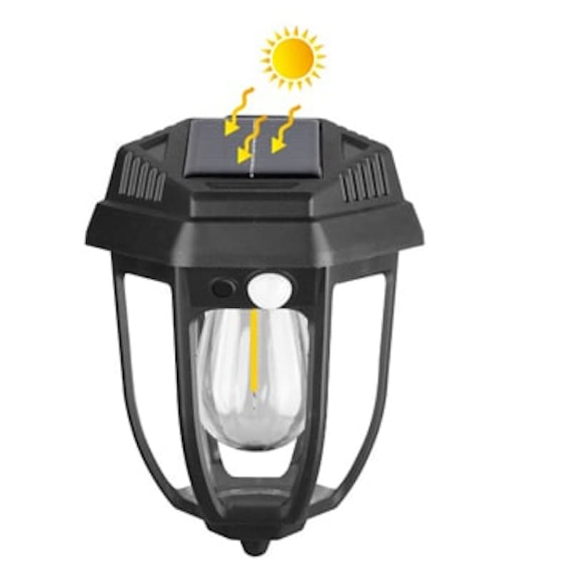 Solar Induction Wall Lamp HW 669-1W (18W | 1200mAh)  Outdoor Solar Light